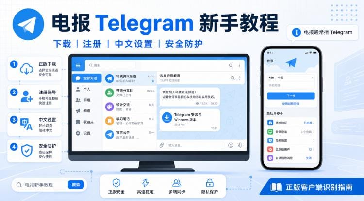 电报是什么？Telegram 和电报是同一个软件吗？