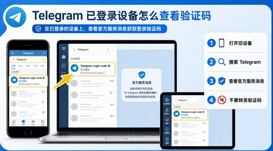 电报收不到验证码怎么办?Telegram 登录验证码收不到的排查方法 配图 1