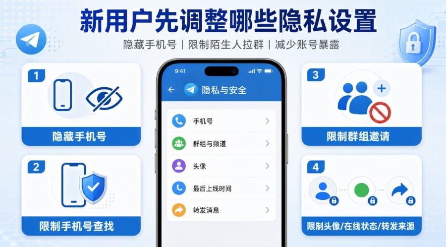 电报安全吗?Telegram 隐私保护与账号安全设置教程 第 3 张正文图