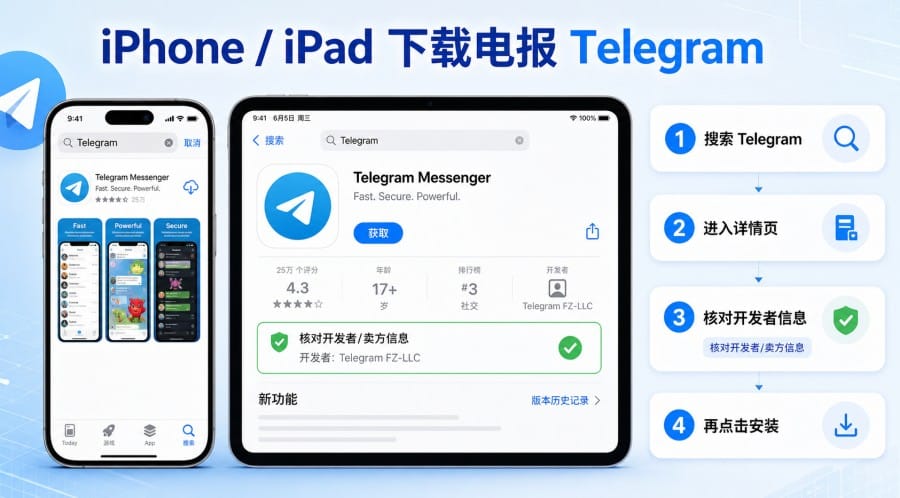 电报在哪里下载?Telegram 官方渠道与安装说明 image 3