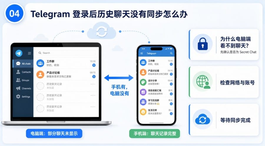 电报多设备登录问题 第 3 张正文图