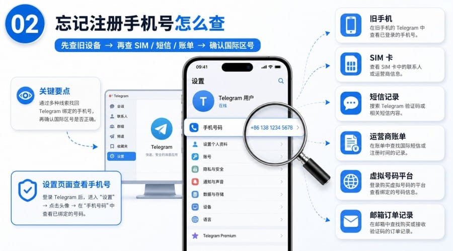 电报账号忘了怎么办？ - step 1