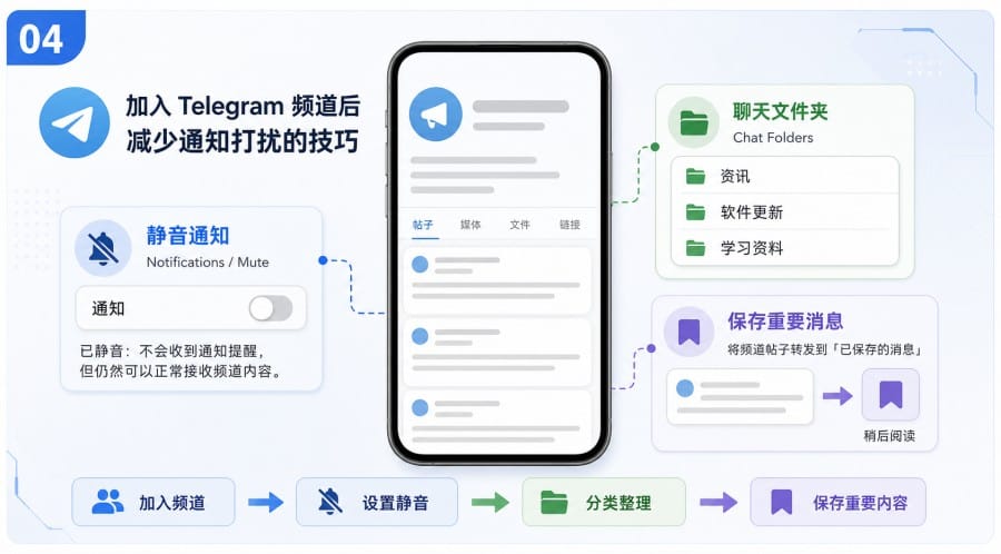 电报怎么关注频道 - 配图 3