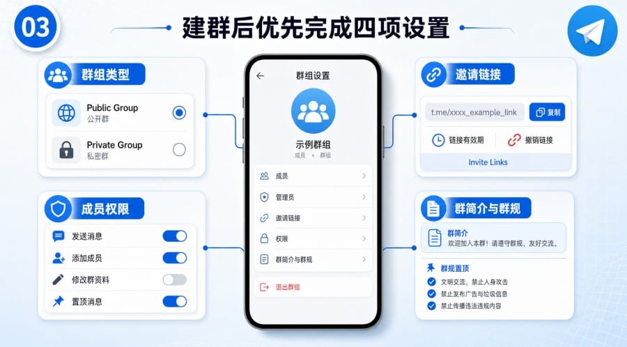 电报群怎么创建 - 配图 2