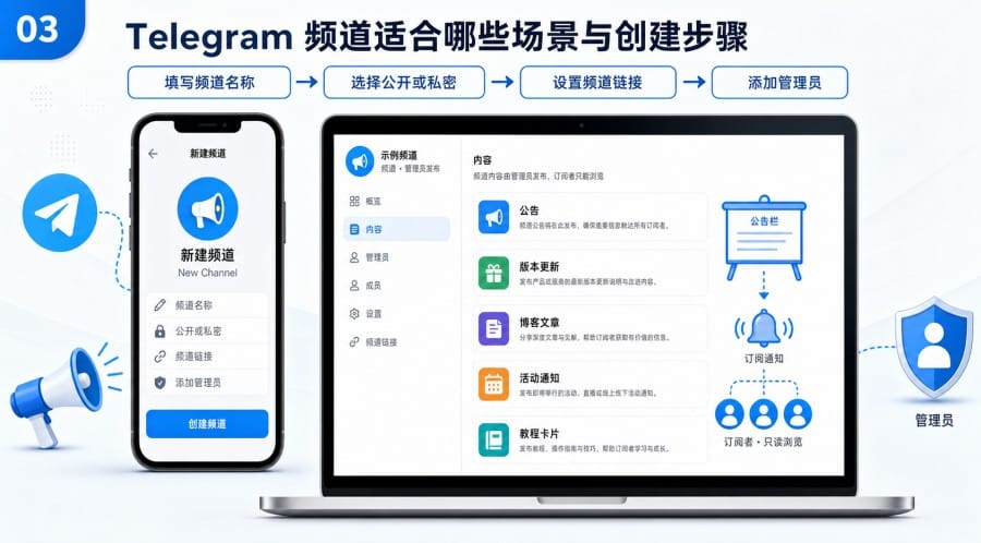 电报群组和频道有什么区别 - 配图 2