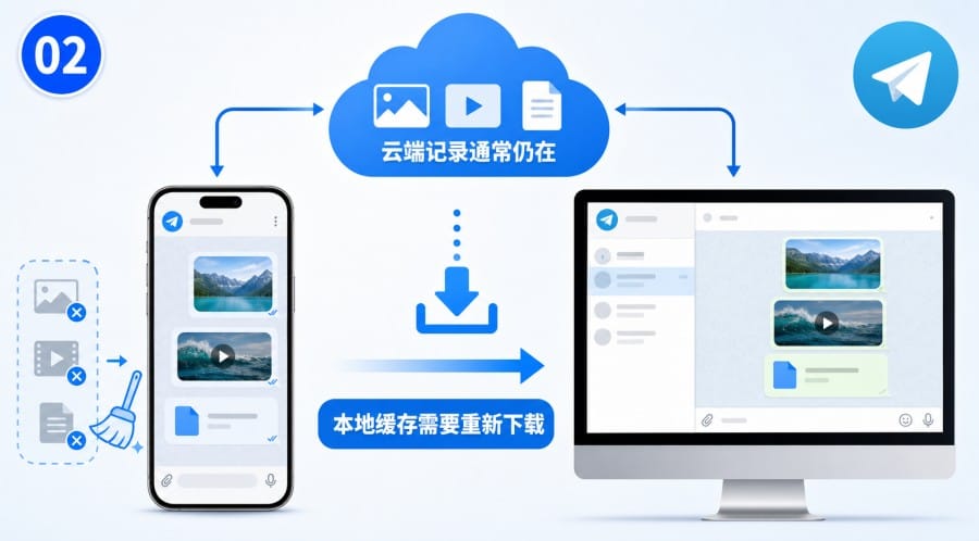 电报卸载后聊天记录还在吗 - 配图 1
