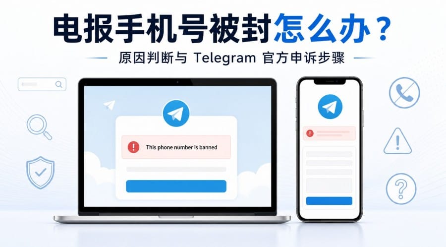 电报手机号被封怎么办 - cover image