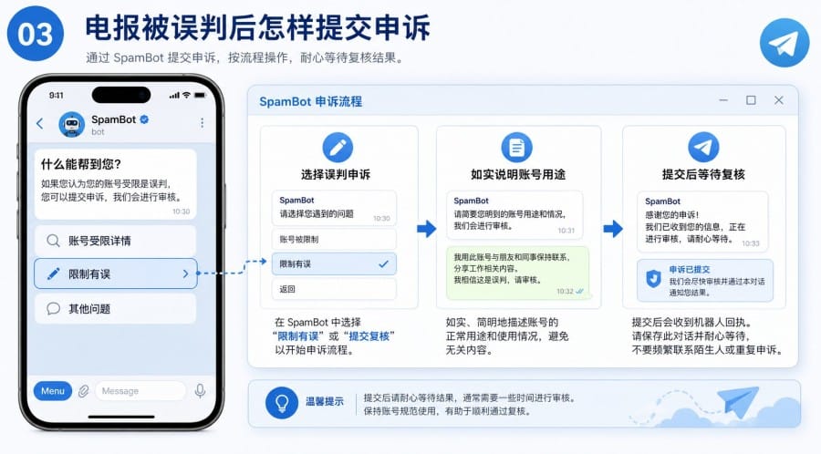 电报账号被限制怎么办 - illustration 2