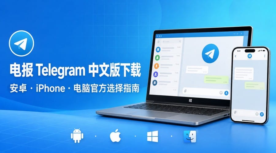 电报中文版怎么下载. - 博客封面图